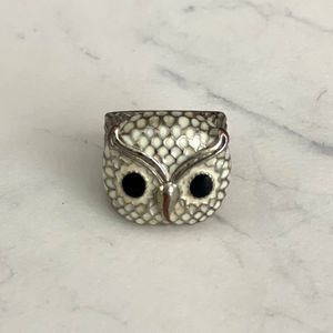 Owl Face Ring